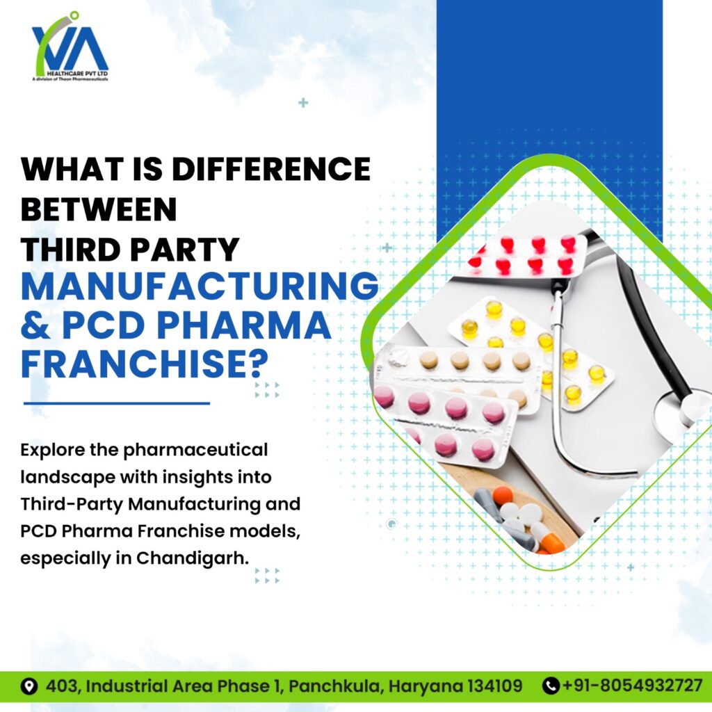 third party manufacturing and PCD pharma franchise