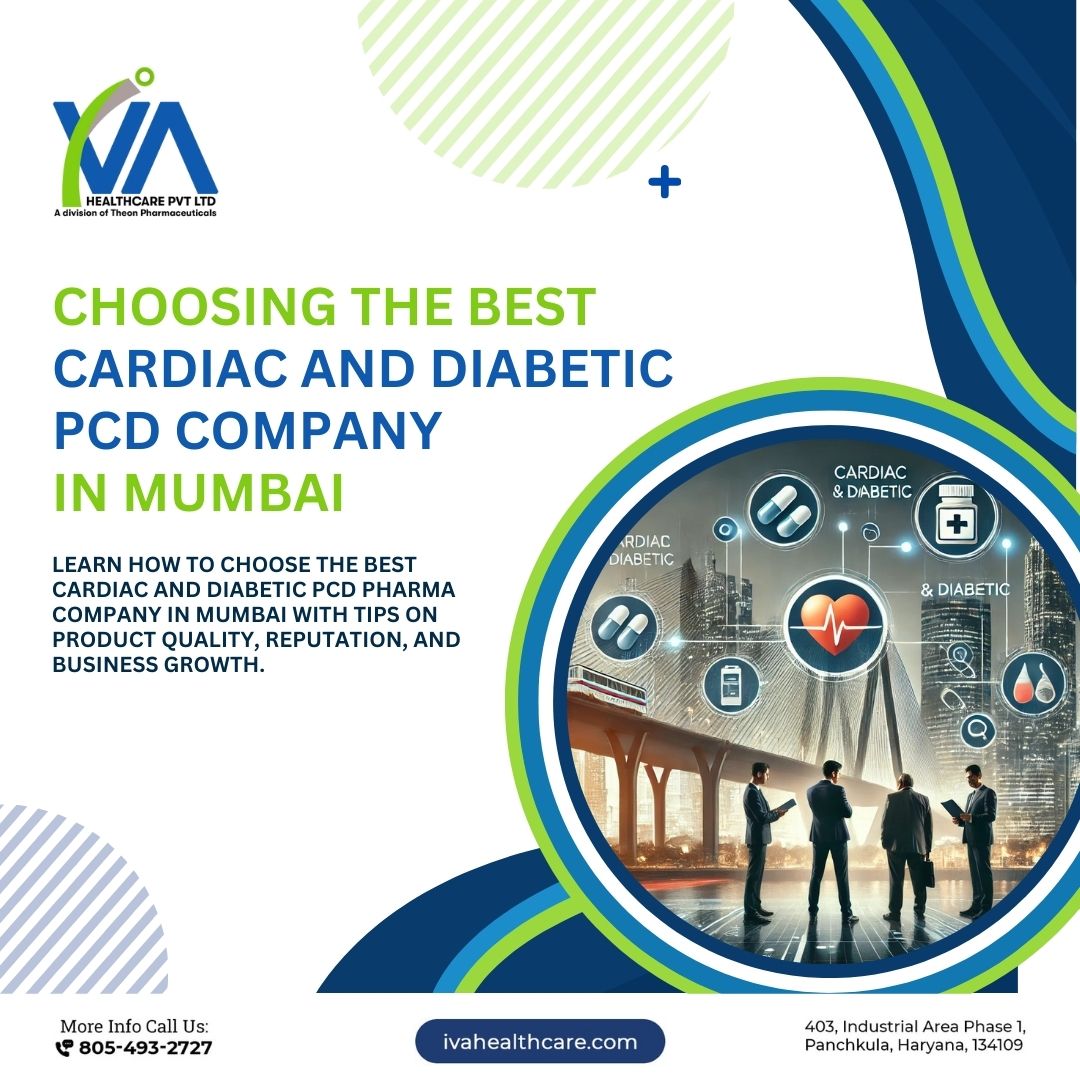 best cardiac and diabetic PCD company in Mumbai