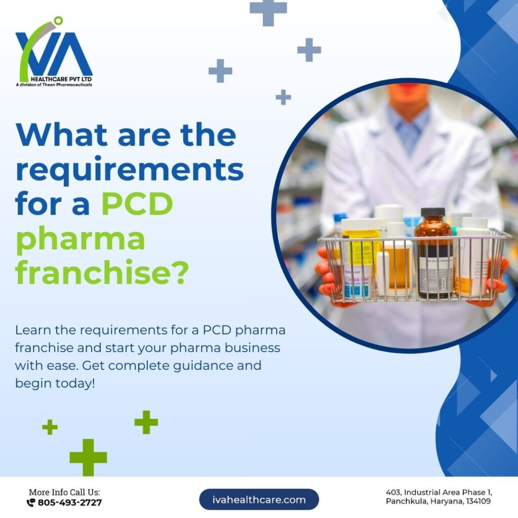 Requirements for a PCD Pharma Franchise