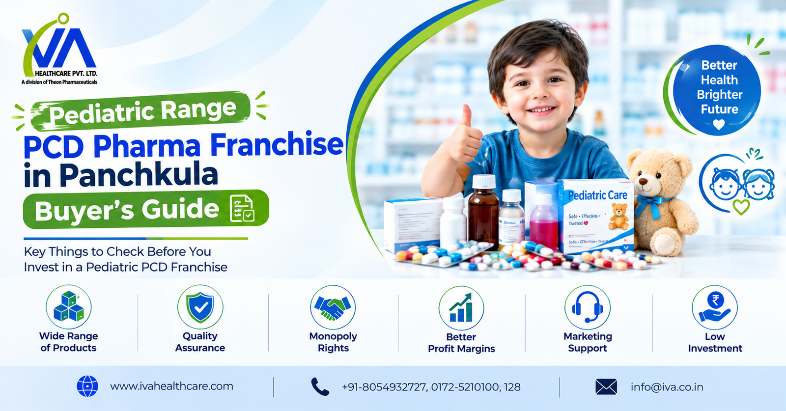 Pediatric Range PCD Pharma Franchise in Panchkula Haryana 2026