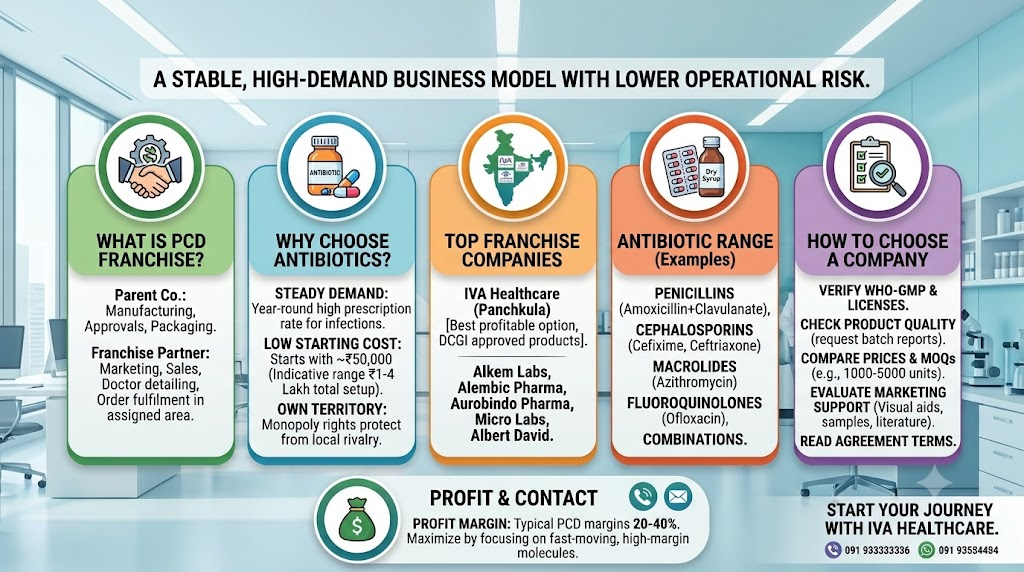 PCD Pharma Franchise for Antibiotics in India